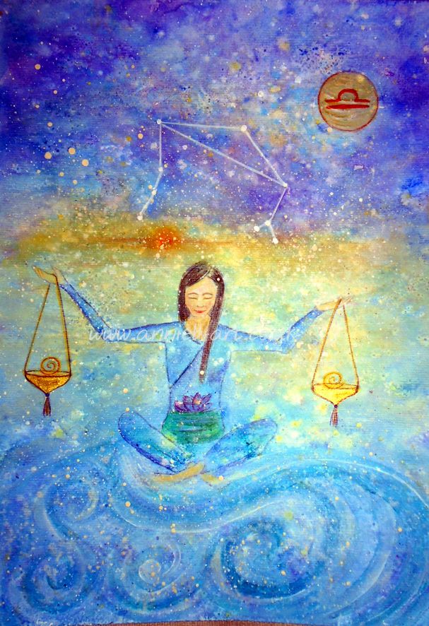 Libra Painting at PaintingValley.com | Explore collection of Libra Painting