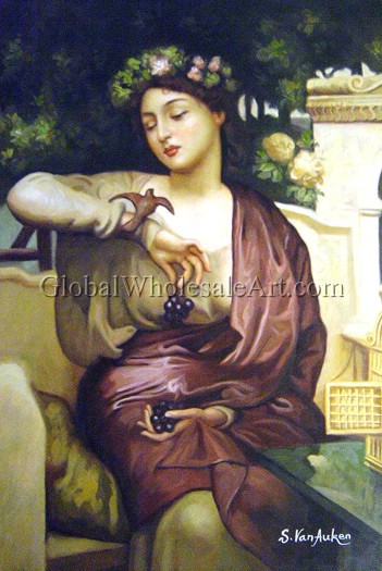 351x525 Sir Edward John Poynter - Libra Painting