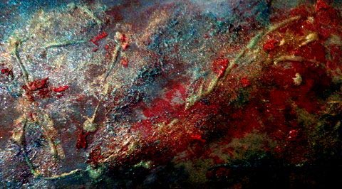 480x266 Constellation Of Libra And Scorpio (Print Only) - Libra Painting