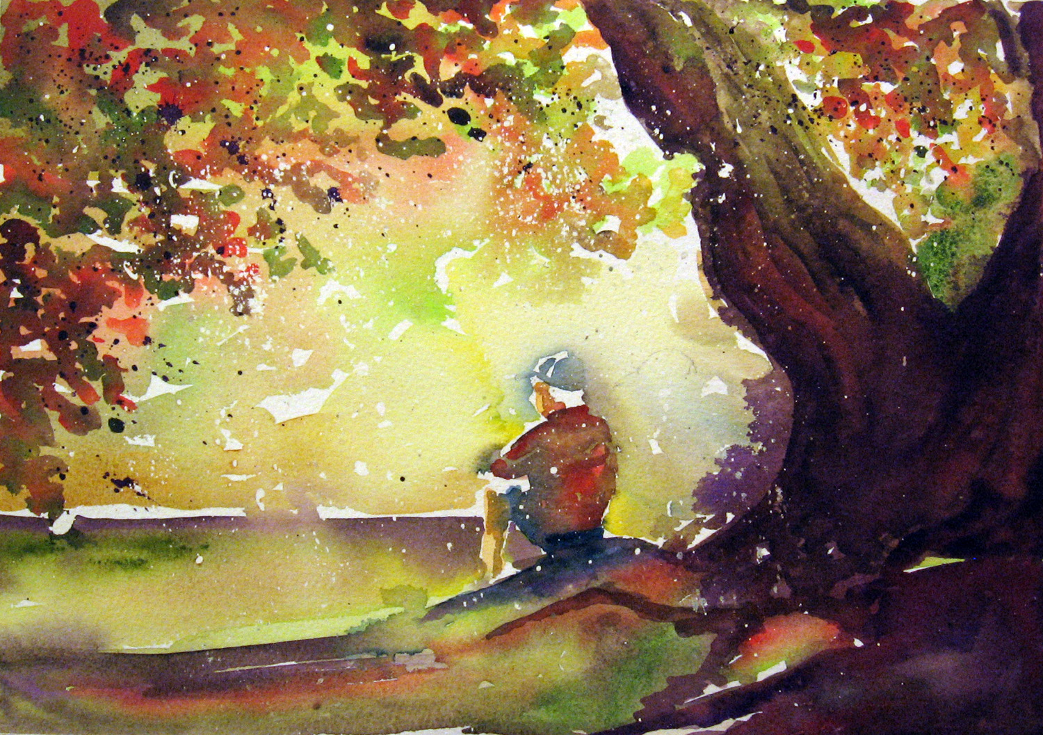 1500x1057 Life, In Death, In Life Poem Inspired By A Painting Stephen - Life And Death Painting