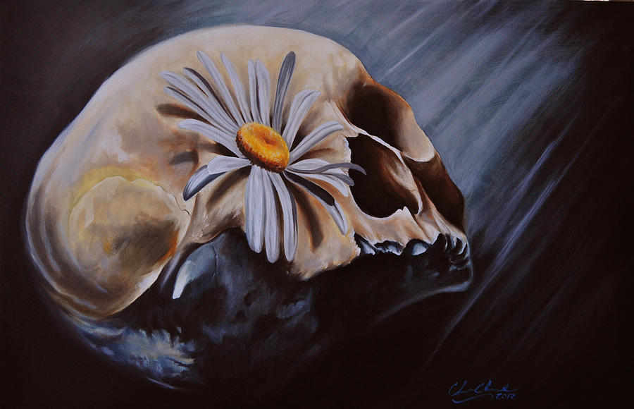 900x580 Life And Death Painting By Chad Chase - Life And Death Painting