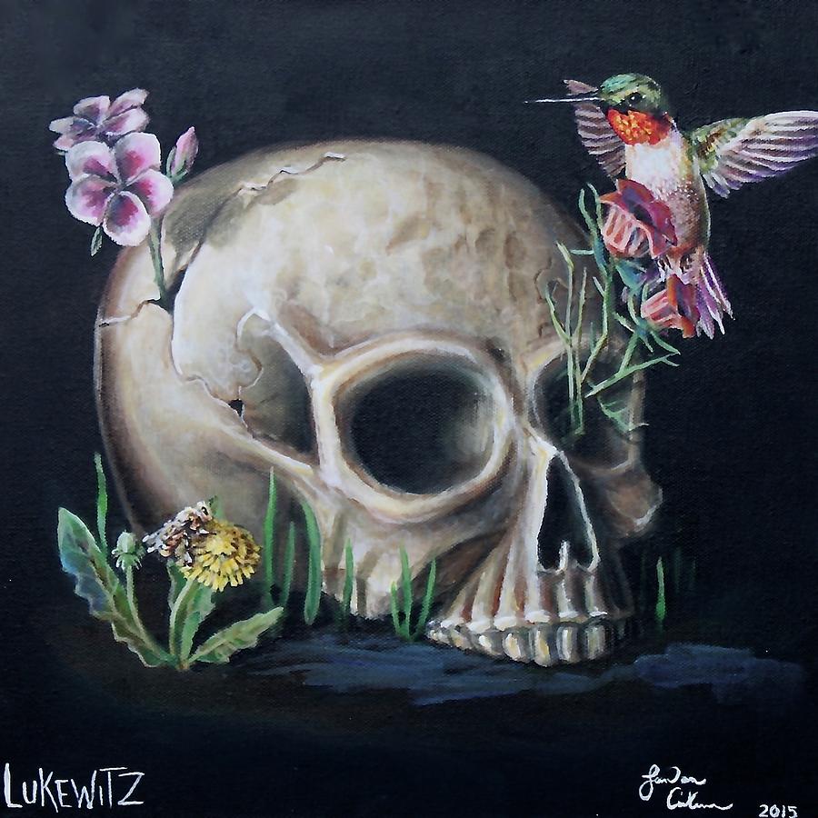 900x900 Life In Death Painting By Luke Horowitz And Landon Culberson - Life And Death Painting