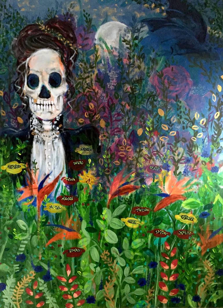 770x1060 Saatchi Art The Cycle Of Life And Death Painting By Barbara - Life And Death Painting