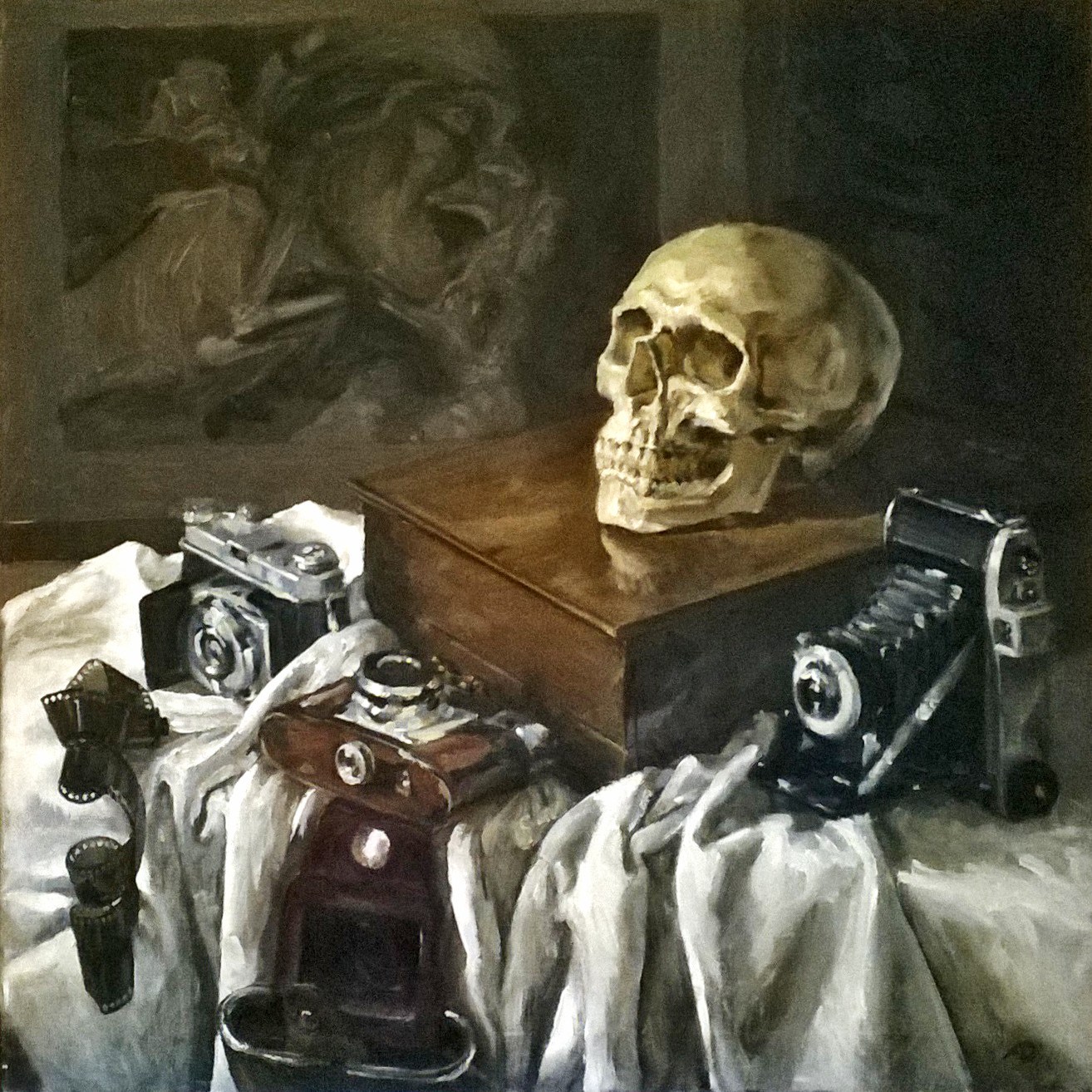 1314x1314 Still Life The Death Of Painting Andy Dobbie Art - Life And Death Painting