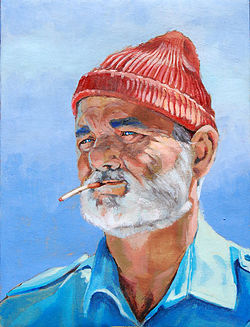 250x327 The Life Aquatic With Steve Zissou - Life Aquatic Painting