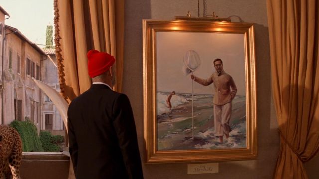 640x360 The Portrait In Painting Of Lord Mandrake In The Life Aquatic - Life Aquatic Painting