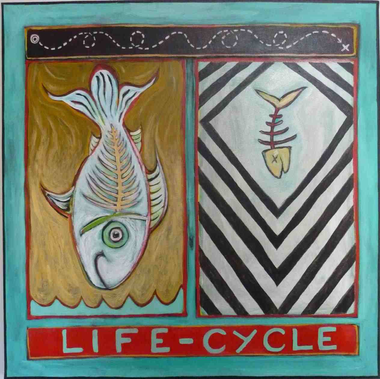 1264x1261 Orleans La Artrhrawartistsorg That Artist Woman Lifecycle - Life Cycle Painting
