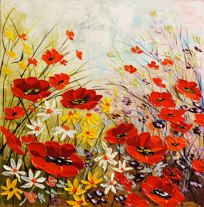 800x812 Irena Sherstyuk Artwork Life Is Beautiful Original Painting Oil - Life Is Beautiful Painting