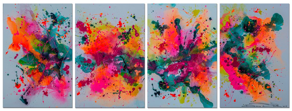 1024x391 Life Is Beautiful Dora Woodrum Fine Art - Life Is Beautiful Painting