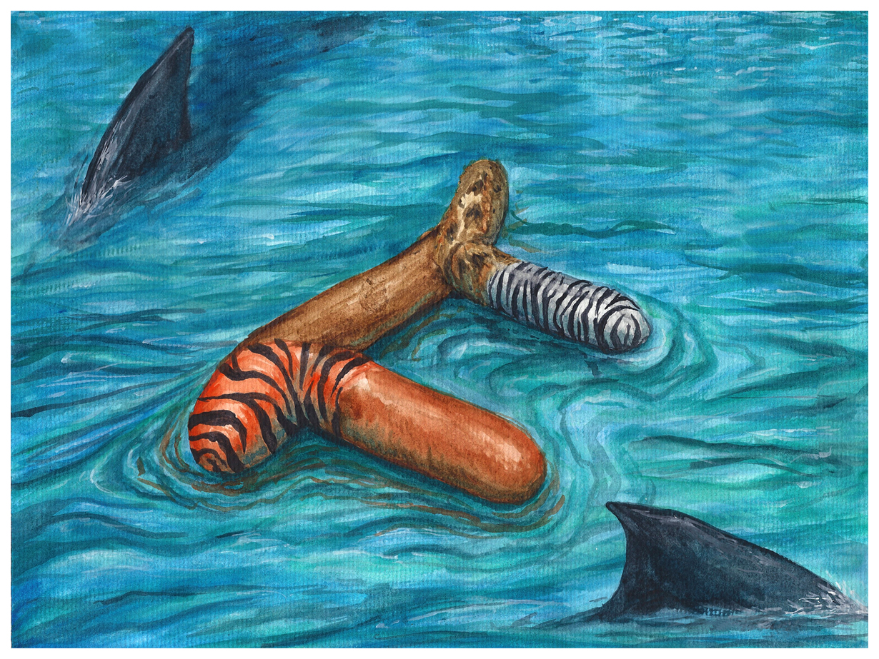 1230x923 Life Of Pi Human Nature - Life Of Pi Painting