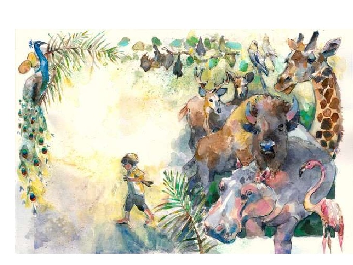 728x546 The Art Of The Life Of Pi - Life Of Pi Painting