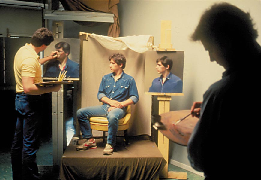 870x599 History Sight Size - Life Size Painting