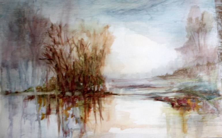 770x479 Saatchi Art Captured Light And Dark Painting By Val Irene Robertson - Light And Dark Painting