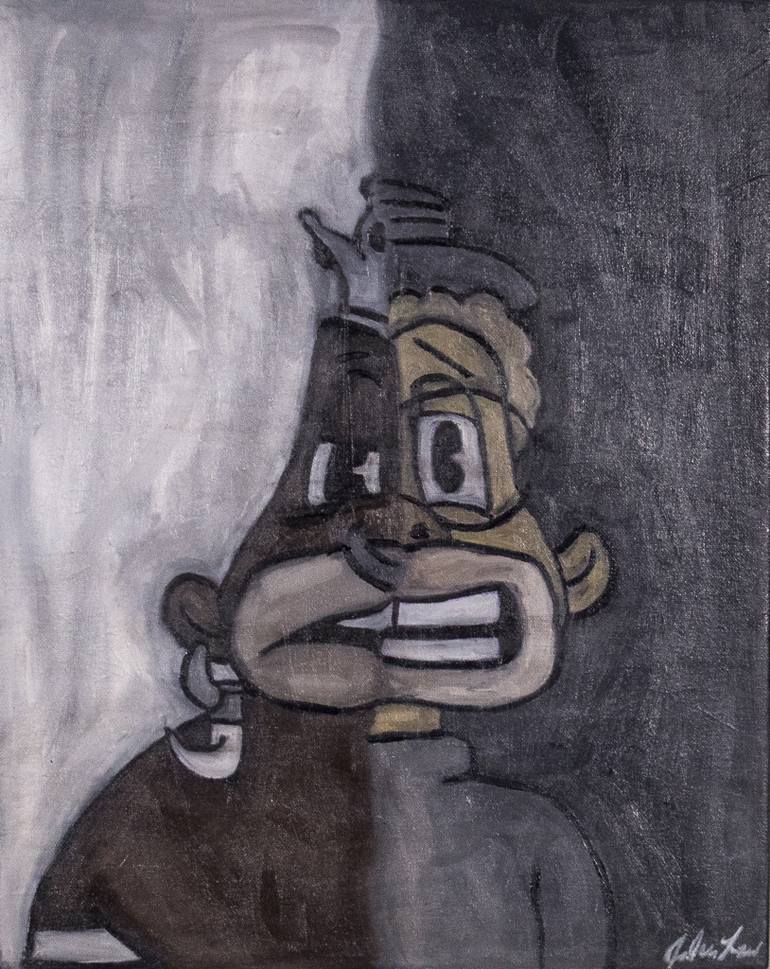 770x969 Saatchi Art Dark Nialight Nia Painting By Jalen Law - Light And Dark Painting