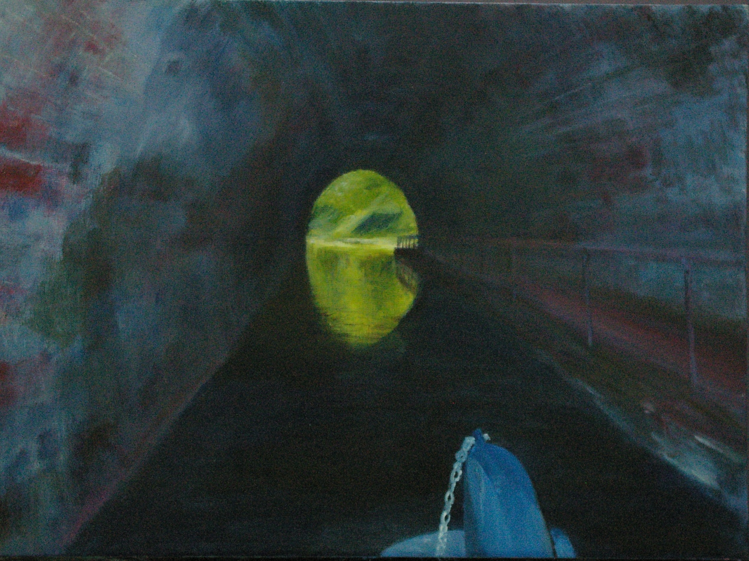2542x1906 Paintings - Light At The End Of The Tunnel Painting