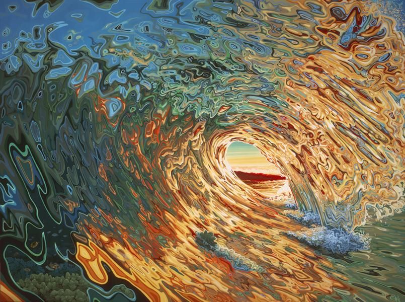 805x600 Picture Of Light At The End Of The Tunnel - Light At The End Of The Tunnel Painting