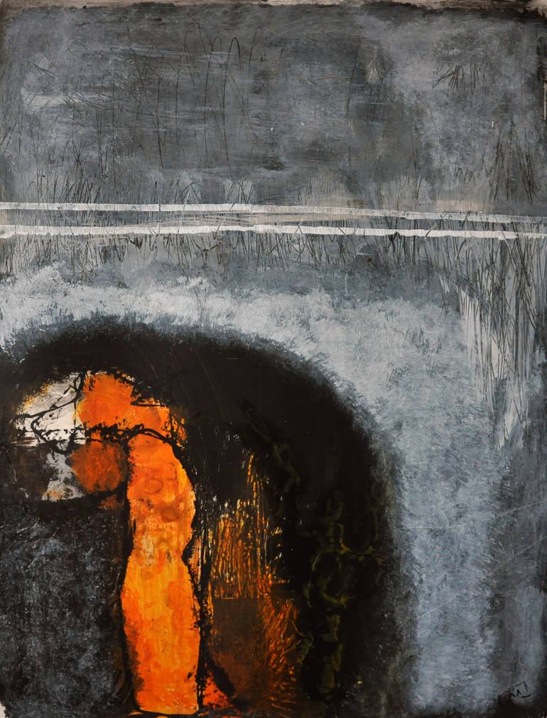 770x1010 Saatchi Art Light - Light At The End Of The Tunnel Painting