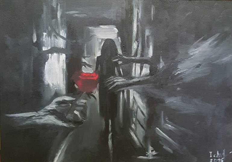 770x538 Saatchi Art Light - Light At The End Of The Tunnel Painting