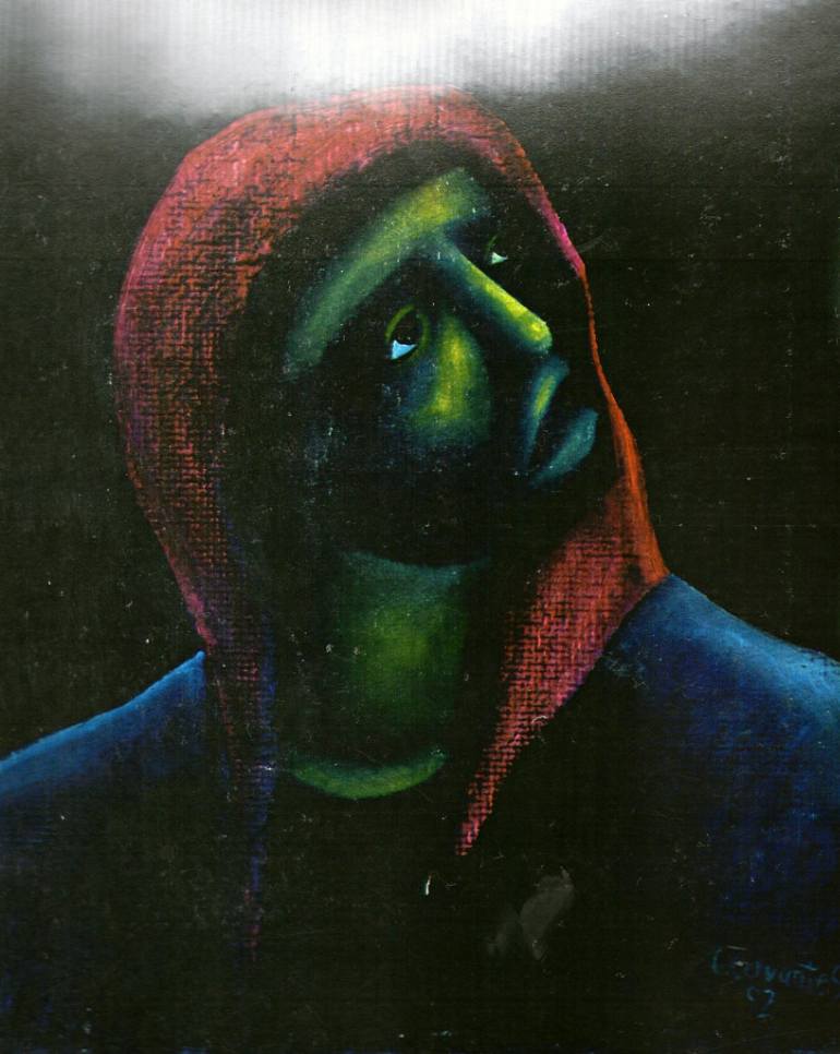 770x966 Saatchi Art The Light - Light At The End Of The Tunnel Painting