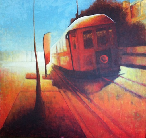 509x480 The Art Of Ivonne Acero - Light At The End Of The Tunnel Painting