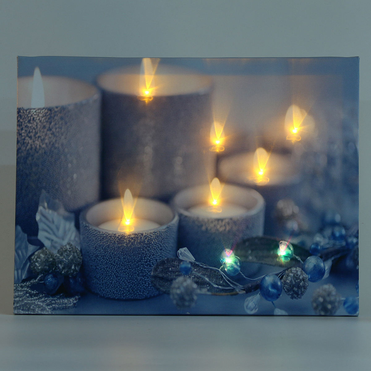 1200x1200 Christmas Led Light Up Luminous Framed Canvas Painting Picture - Light Up Painting