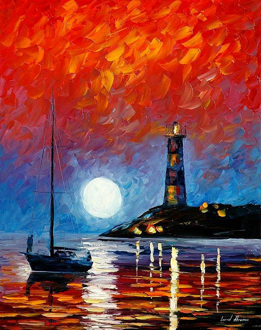 522x660 Lighthouse 2 - Lighthouse Oil Painting