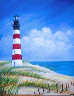 236x306 Lighthouse Canvas Paintings - Lighthouse Painting