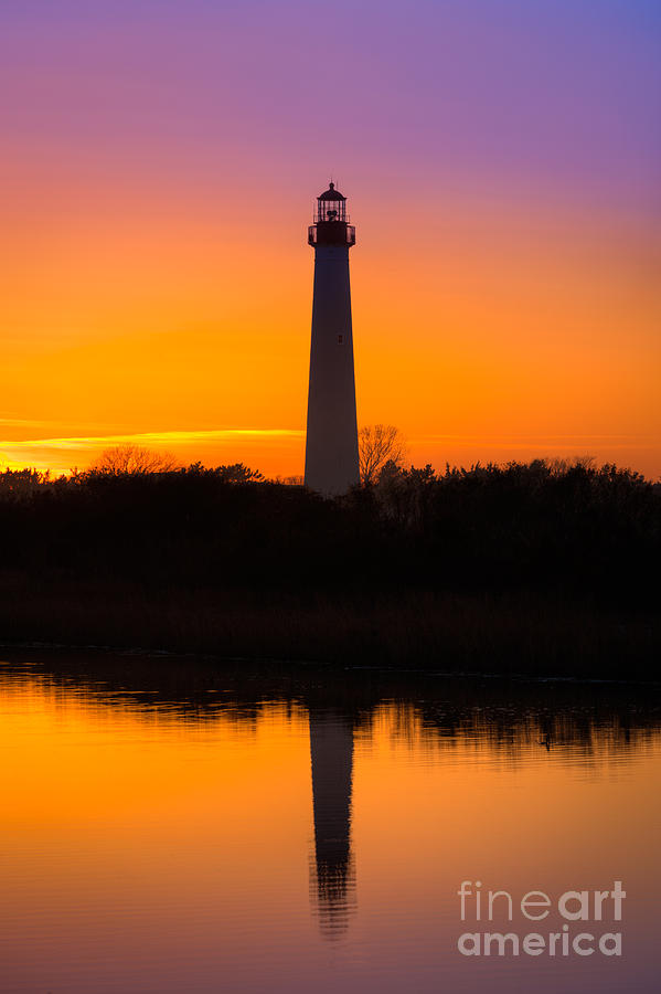 599x900 Lighthouse Silhouette Photograph By Michael Ver Sprill - Lighthouse Silhouette Painting