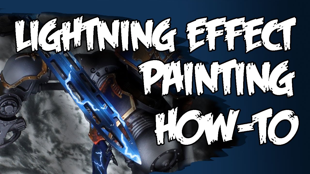 1280x720 Painting Lightning Bolt Effects - Lightning Bolt Painting