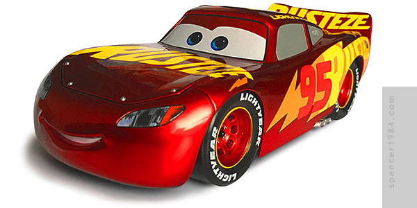 600x300 Jada Cars 3 Lightning Mcqueen Diecast Review - Lightning Mcqueen Painting