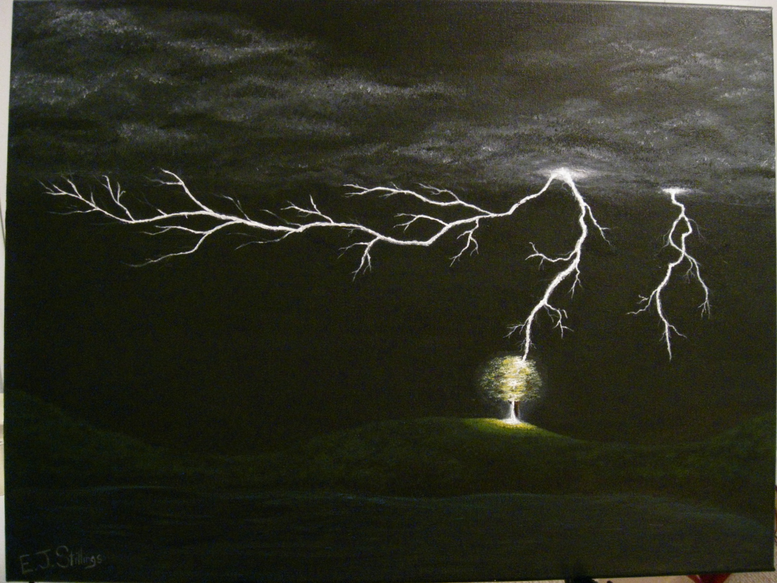 1588x1191 Lightning Ejstillings Foundmyself - Lightning Painting
