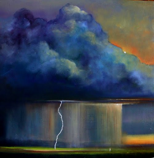 500x513 Toni Grote Spiritual Art Amp Jewelry From My Heart To Yours August - Lightning Storm Painting