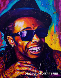 250x315 Lil Wayne Paintings - Lil Wayne Painting