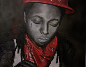 300x233 Lil Weezy Paintings Fine Art America - Lil Wayne Painting