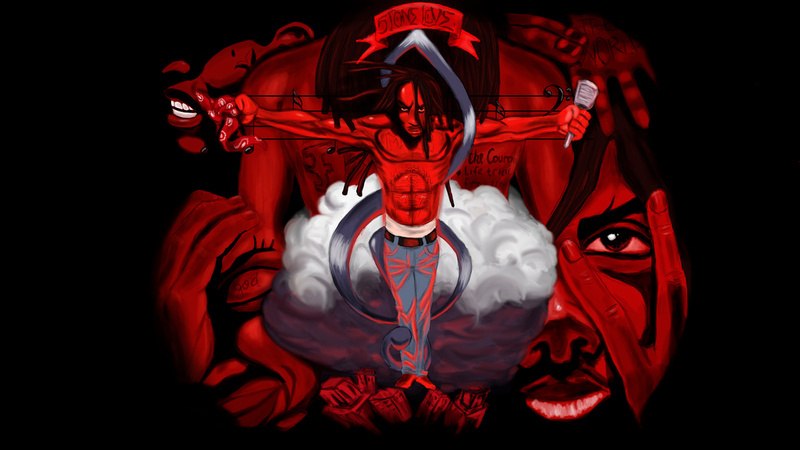 800x450 Does Anyone Have A Hq Pic Of The Painting From The Mirrors Vid - Lil Wayne Painting