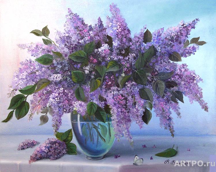 Lilac Painting at PaintingValley.com | Explore collection of Lilac Painting