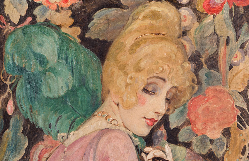 850x550 Gerda Wegener Exhibition In Copenhagen - Lili Painting