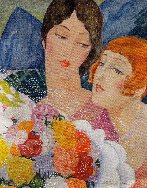 480x613 Gerda Wegener Windsor Fine Art - Lili Painting