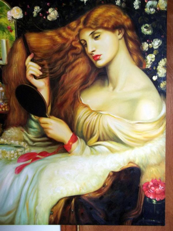 600x800 Study - Lilith Painting