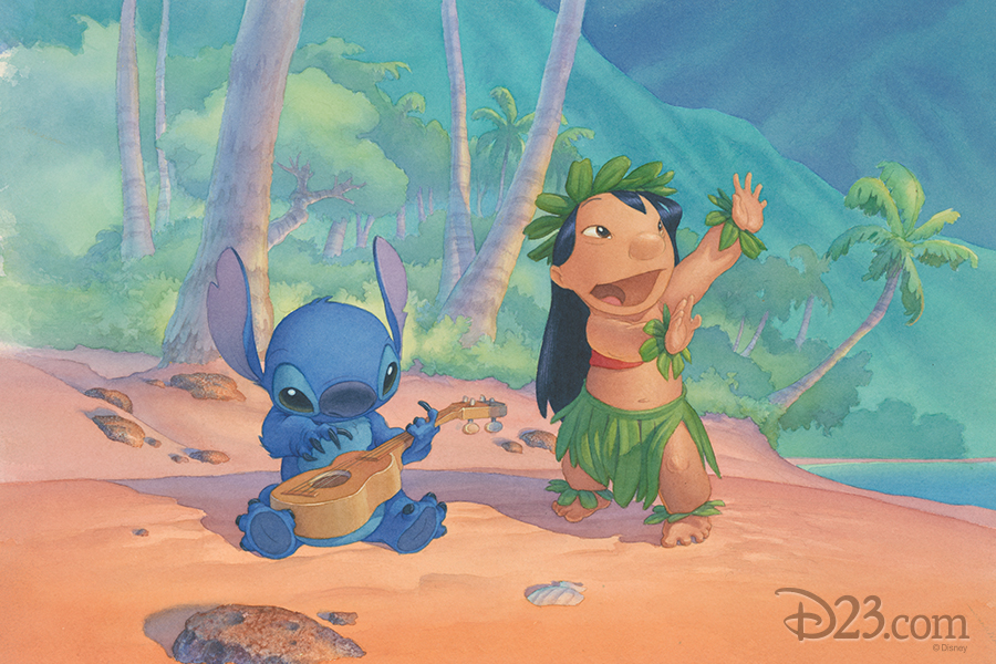 Lilo And Stitch Painting At PaintingValley.com | Explore Collection Of ...