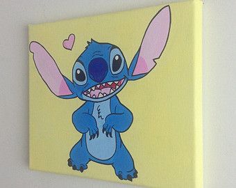 340x270 Sale 20% Off - Lilo And Stitch Painting