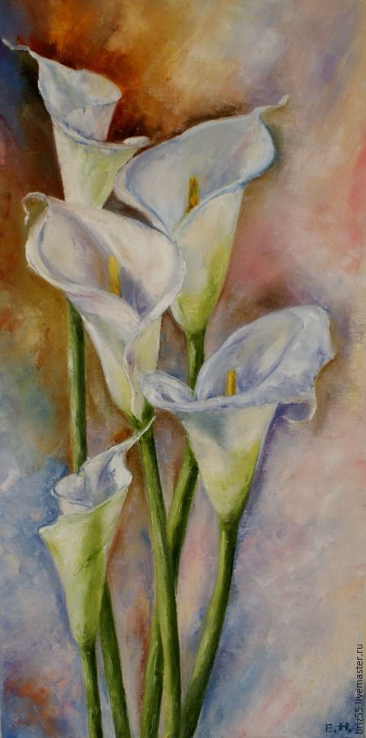 Lily Oil Painting at PaintingValley.com | Explore collection of Lily ...