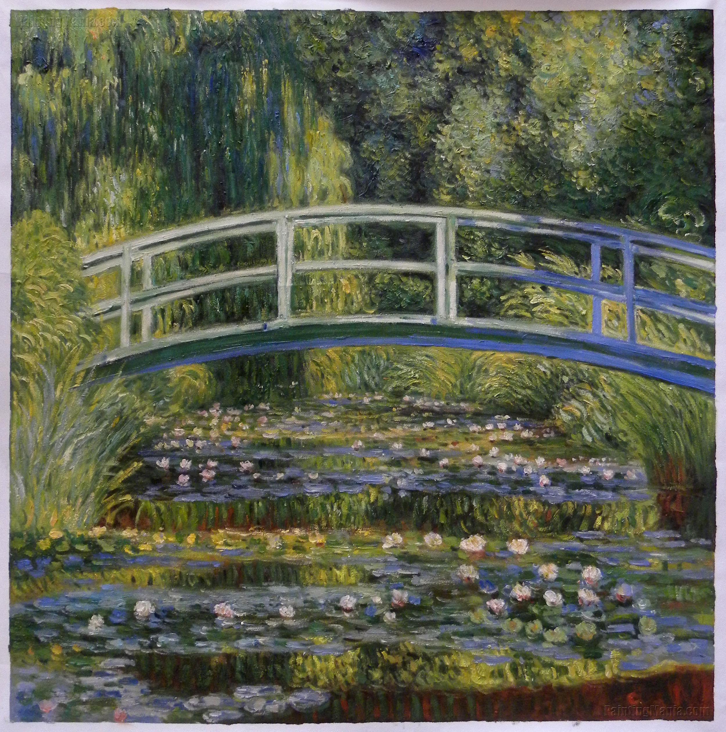 2500x2521 The Water Lily Pond 18 - Lily Pond Painting