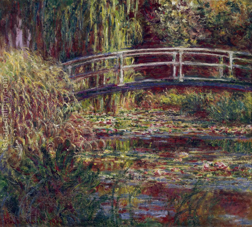 Lily Pond Painting at PaintingValley.com | Explore collection of Lily ...