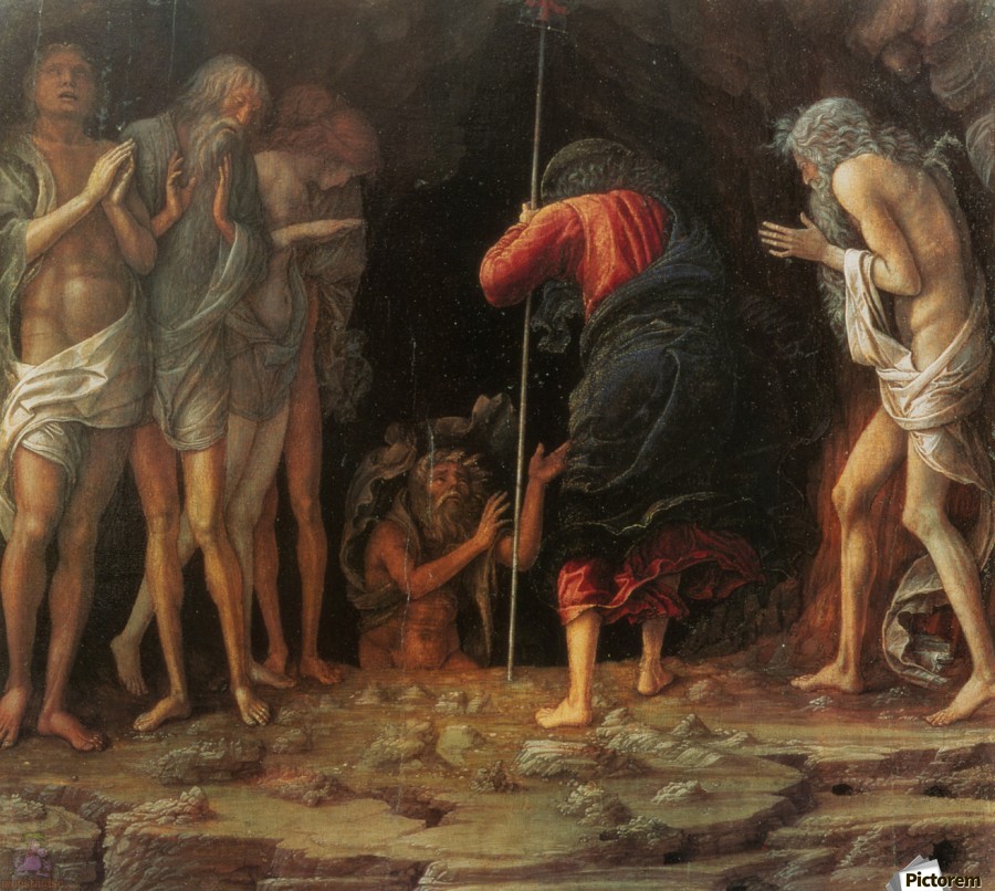 900x806 Descent Into Limbo - Limbo Painting