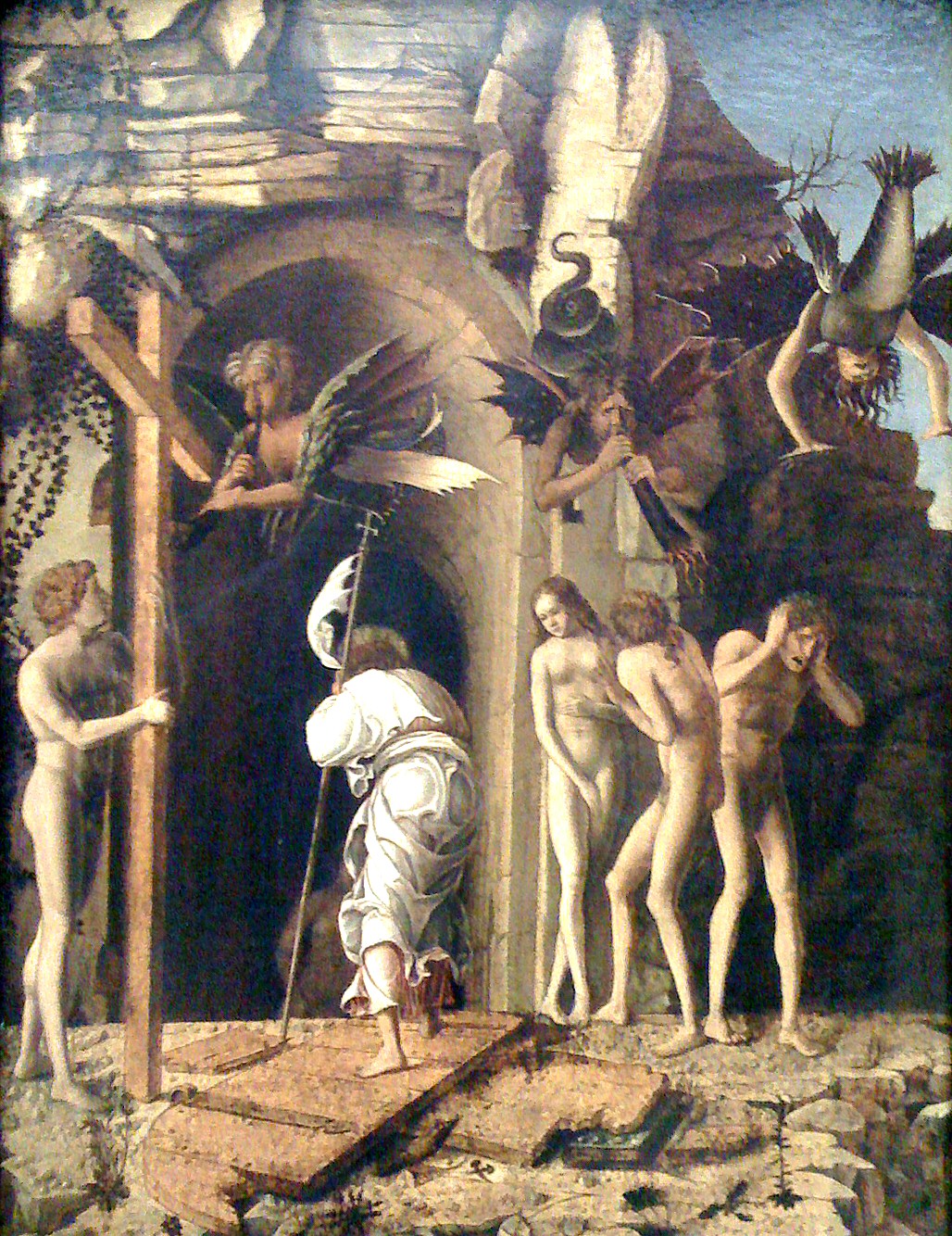 1028x1334 Retro Forteana Descent Into Limbo - Limbo Painting