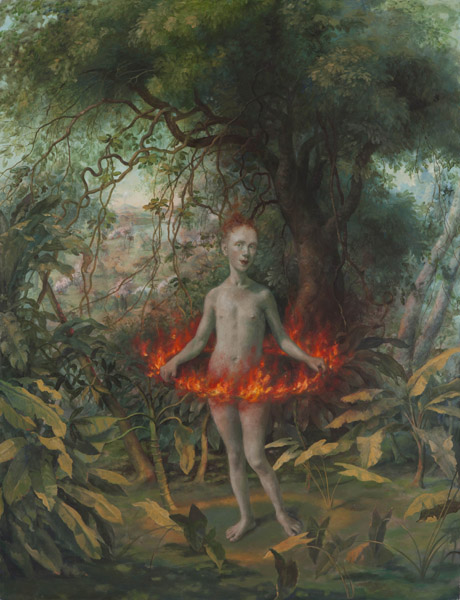 460x600 Self Portrait In Limbo - Limbo Painting