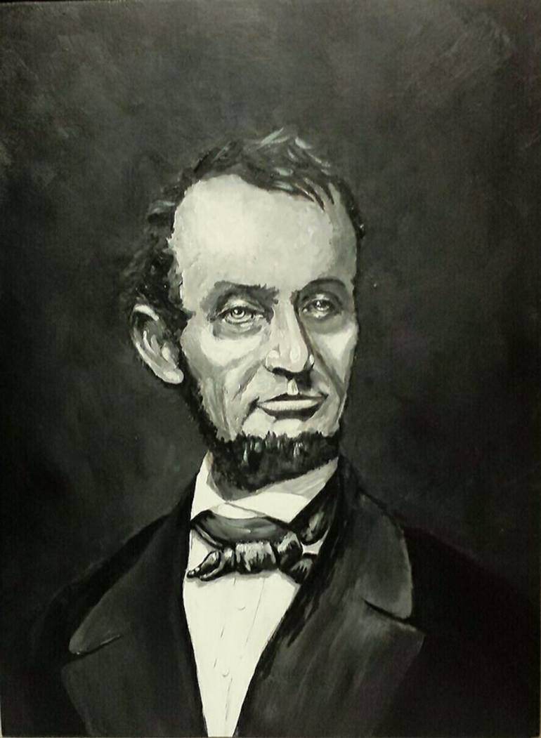 Lincoln Painting at PaintingValley.com | Explore collection of Lincoln ...