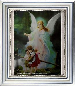 263x300 Guardian Angel Children On Bridge - Lindberg Guardian Angel Painting