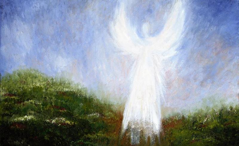 800x491 Original Lindberg Guardian Angel Painting - Lindberg Guardian Angel Painting